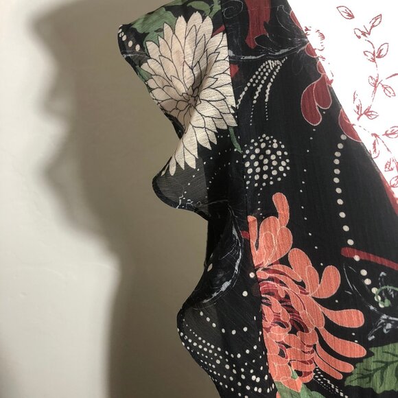 🌸 Venus Floral Maxi Dress – Sophisticated Fall Statement Piece 🌸 - Picture 7 of 14